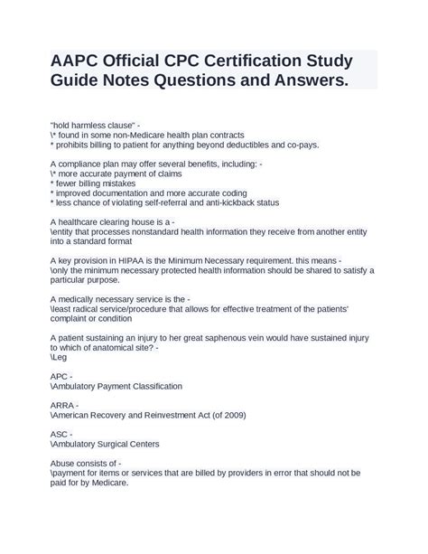 Free CPC Study Guide 的图像结果