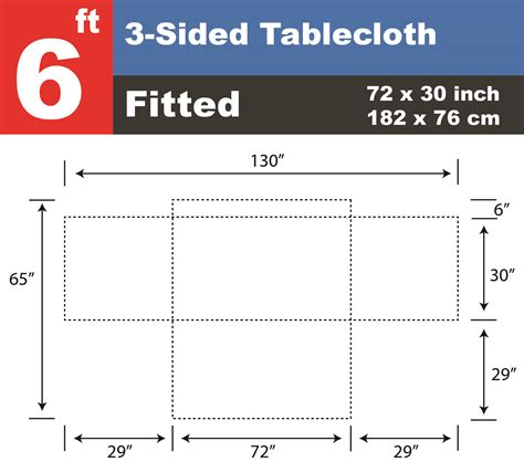 6 Ft Table cloth