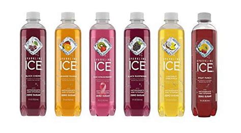 Sparkling Ice Flavored Water, 6 Flavor Variety, Zero Sugar ...