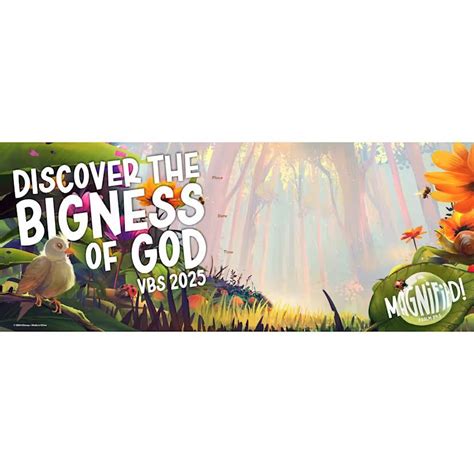 VBS 2025 MAGNIFIED — Discovering the Wonders of God!, The Legacy ...