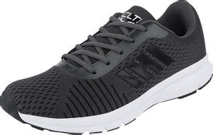 CALCETTO Mens Casual Shoes CLT-026 D. Grey Black SIZE-10 Running Shoes ...