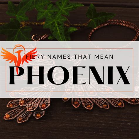 50+ Names That Mean Phoenix - Baby Name, Origin | MeymisList