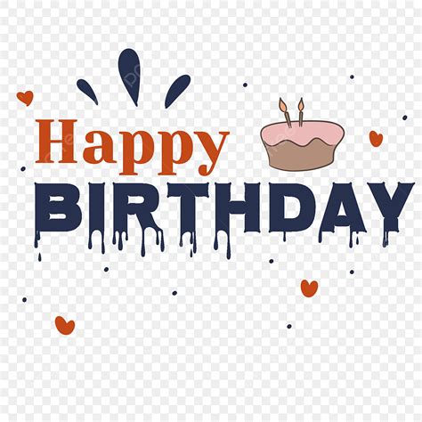 The Word Happy Birthday