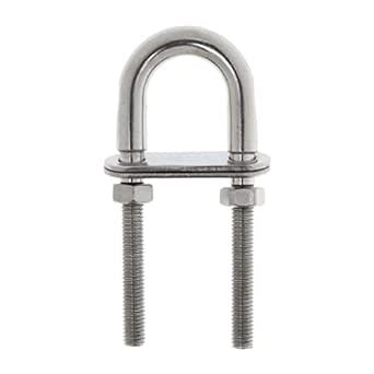 ATORSE® Bow Stern Eye, U-Bolt, 304 Stainless Steel, Boat Marine Rigging ...