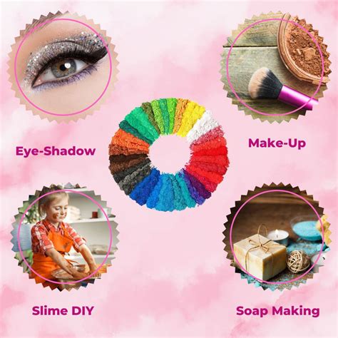 Set of 24 Colors Mica Powder - Oytra