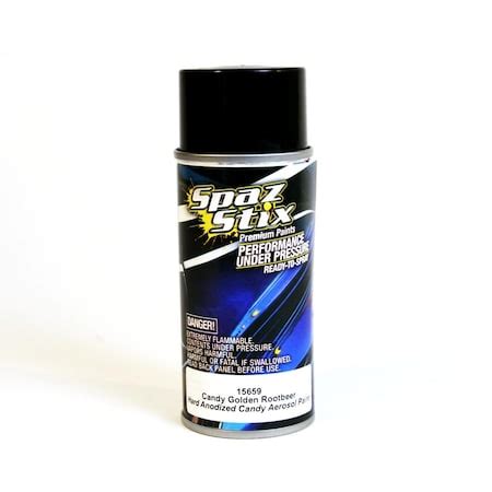 Spaz Stix Golden Candy Rootbeer Aerosol Paint - 3.5 oz SP298236 | Zoro