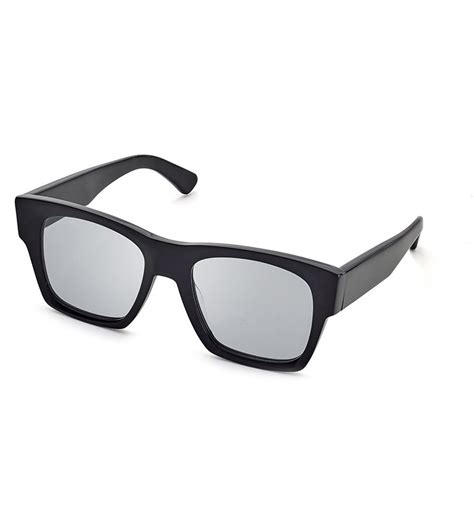 Christian Roth Unisex Grey Square Sunglasses