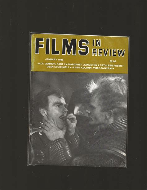 Films in Review January 1985 Dean Stockwell and Sting in "Dune": (1985 ...
