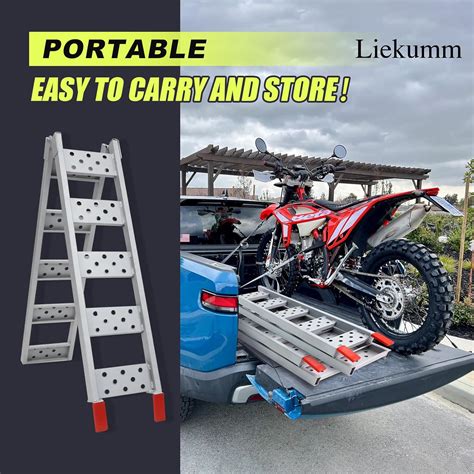 LIEKUMM 83 Folding Loading Ramps for Pickup Trucks, India | Ubuy