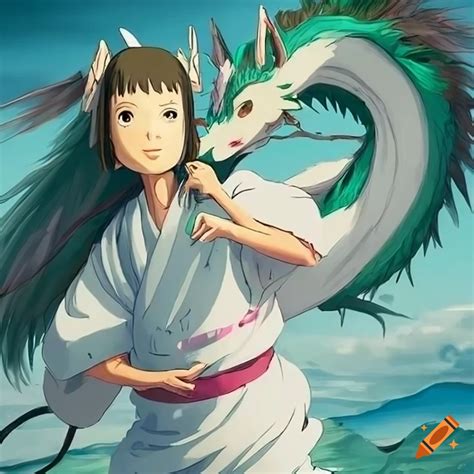 Haku Spirited Away Dragon