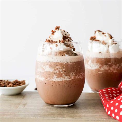 Frozen Hot Chocolate - Delicious Frozen Drink Recipe