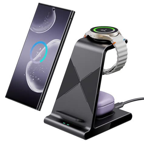 Wireless Charging Station For Samsung 3 In 1 Wireless Charger ...