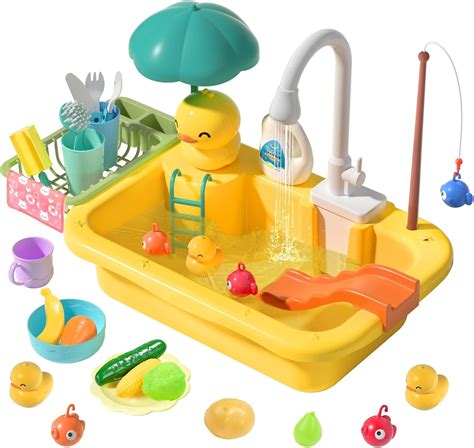 CUTE STONE Play Sink with Running Water, Kitchen India | Ubuy