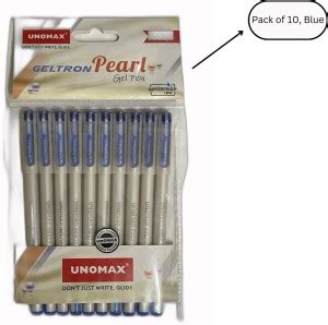 UNOMAX Geltron Pearl Gel Pen - Buy UNOMAX Geltron Pearl Gel Pen - Gel ...