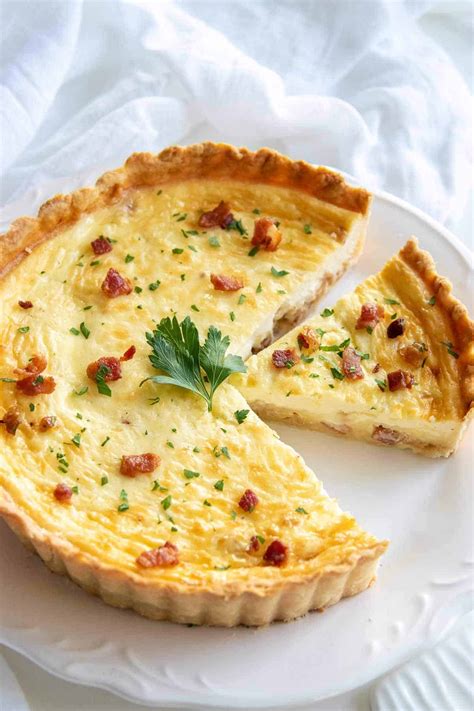 Classic Quiche Lorraine Recipe - NatashasKitchen.com