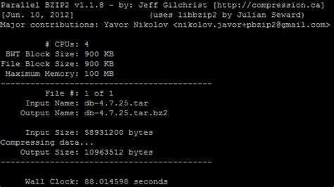 Image result for How to Compress File Using Bzip2