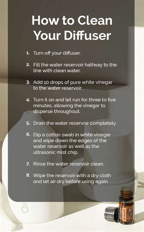 Image result for How to Clean doTERRA Diffuser