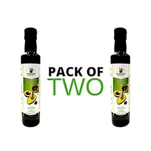 iAVOCADO Cold Pressed Avocado Oil 100% Vegan - Pack of 2 (250ml Each ...