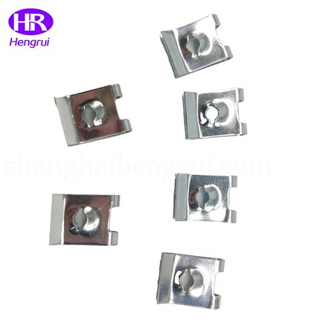 Stainless Steel Galvanized Fasteners Speed Snap M6 M10 U Shaped Clip Nut - Stainless Steel U ...