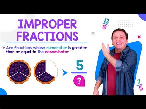 Image result for 2 Examples of Improper Fractions