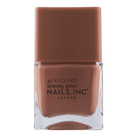 Nails.INC Quick Drying Nail Polish, Cate, Brown Tan, 0.47 fl oz ...