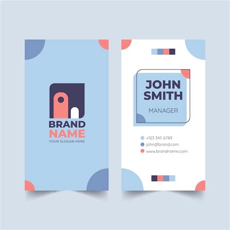 Minimalist Business Card Template 的图像结果