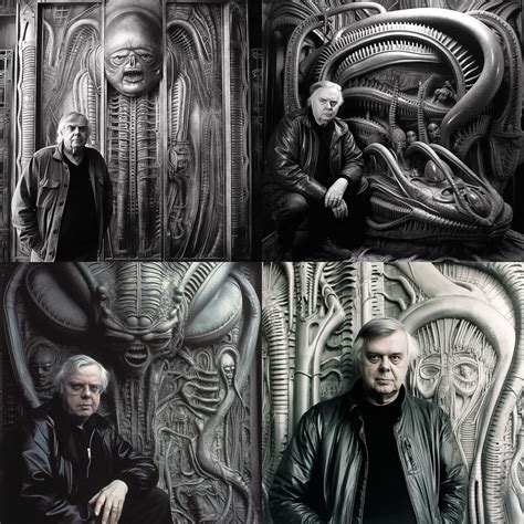 H. R. Giger Midjourney style | Andrei Kovalev's Midlibrary 2.0