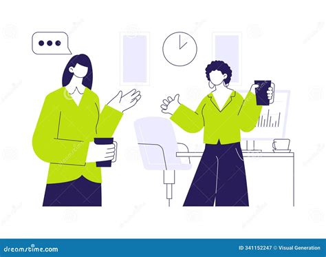 Internal Communication Abstract Concept Vector Illustration. Stock ...