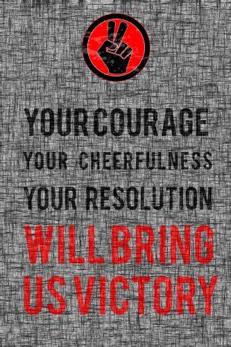 Art Emporio 'Your Courage & Cheerfulness' Poster (Art Print, 91.44 cm x ...