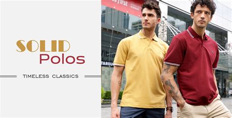 Buy Solid Polo T-Shirts for Men Online - Metzii