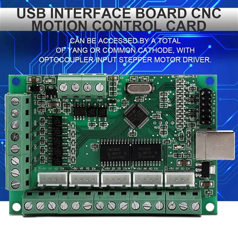 Buy Tebru Interface board, MACH3 Motion Control Card, USB Interface ...