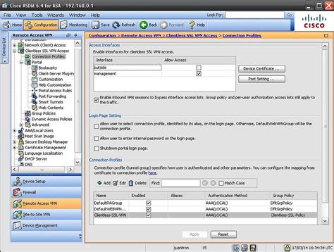 Clientless SSL VPN 的图像结果