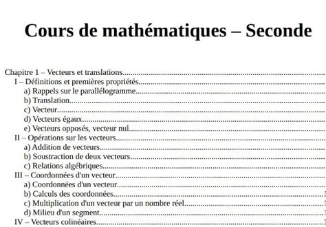 Programme De Math Seconde 的图像结果