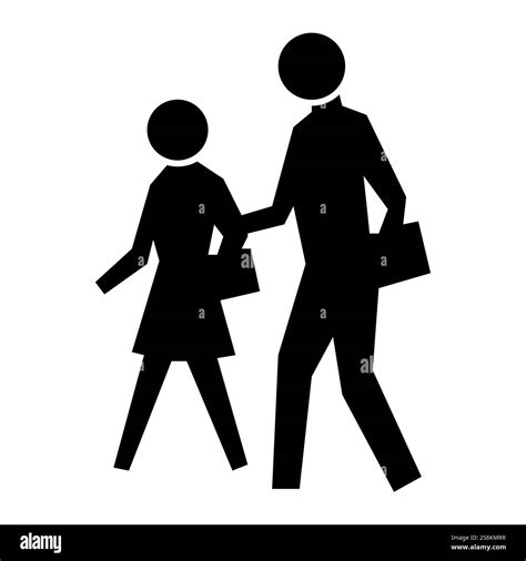 School Zone Symbol Sign Isolate on White Background,Vector Illustration ...