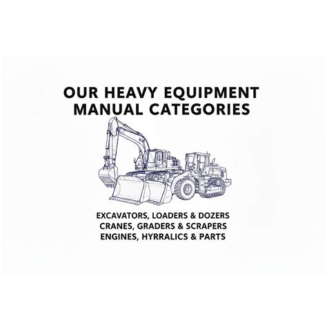 Manuals Market | Get All Heavy Equipment's Manuals