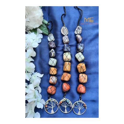 7 Chakra Tumble Tree Of Life Hanger – Maitri Export | Crystals Store