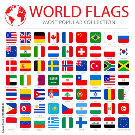 Flags From Countries around the World 的图像结果