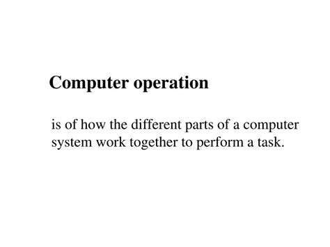 Image result for Computer Operation Study