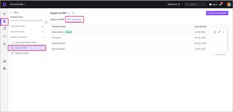 Image result for PDF Tremplate Examples