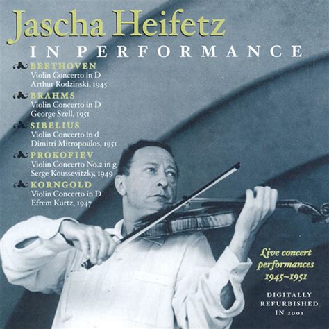 Diabolus In Musica: Jascha Heifetz in Performance 1945-1951