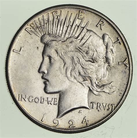 1924-S Peace Silver Dollar - Choice | Property Room