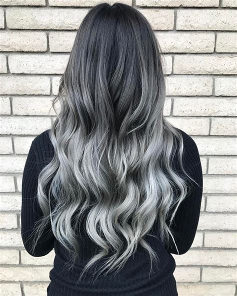 cool 45 Dazzling Black to Grey Ombre Ideas- Check more at http ...