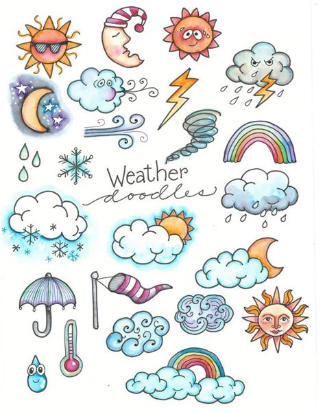 Image result for Weather Drawings