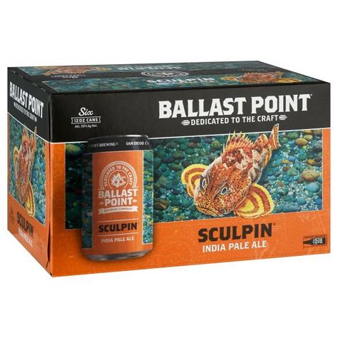 Ballast Point Sculpin IPA 6/12c - Walmart.com
