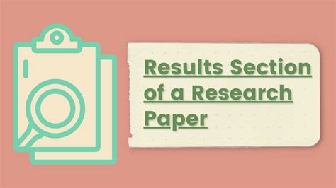 Image result for Results Research Paper Example