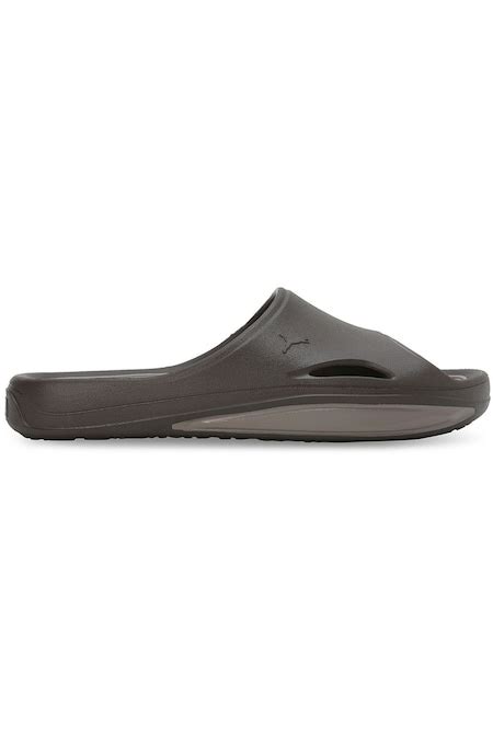 Chocolate Solid Casual Men Pool Slides - Selling Fast at Pantaloons.com