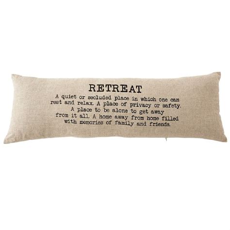 Mud Pie Linen Lumbar Retreat Definition Pillow : Amazon.in: Baby Products