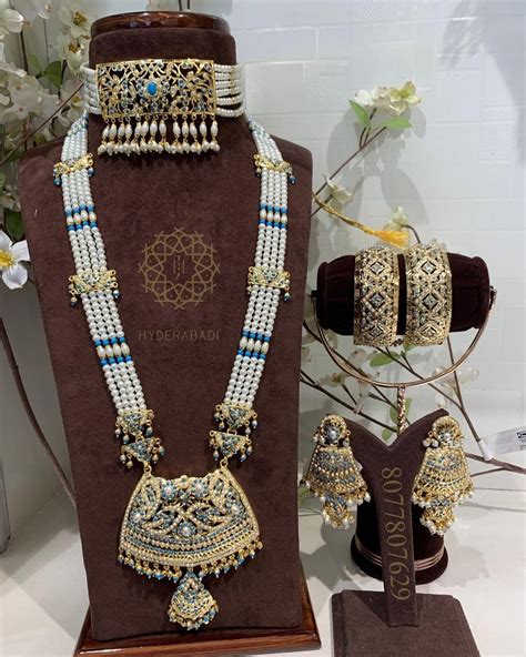 Tahira Firoza White Bridal Set – Sadiahyderabadi