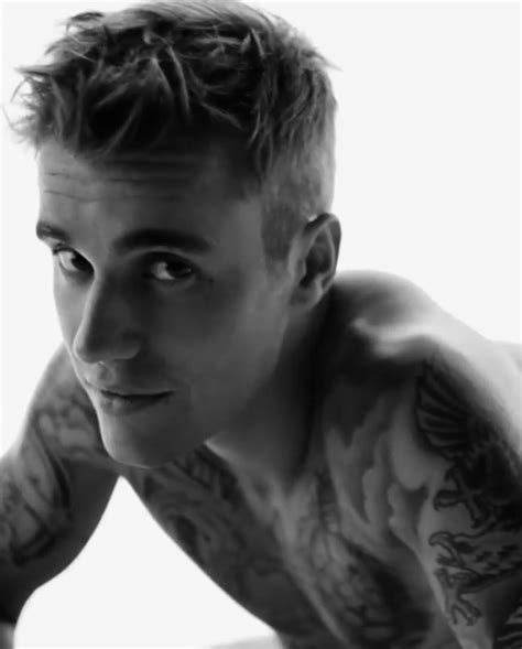 Justin Bieber Calvin Klein Ad