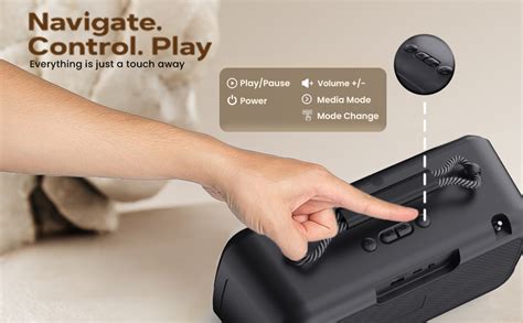 GOBOULT Bassbox Q5 Bluetooth Speaker with 5 Watt BoomX Audio, Up to ...